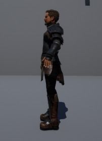 John the Warrior Free low-poly 3D model_2