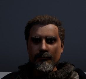 John the Warrior Free low-poly 3D model_4