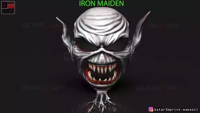 IRON MAIDEN Mask - Legacy Of The Beast Cosplay