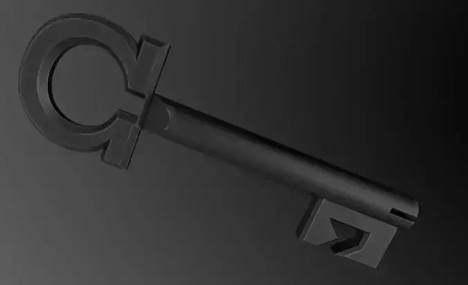 Locke and key Omega key 3D print model