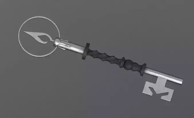 Locke and Key Shadow key 3D print model