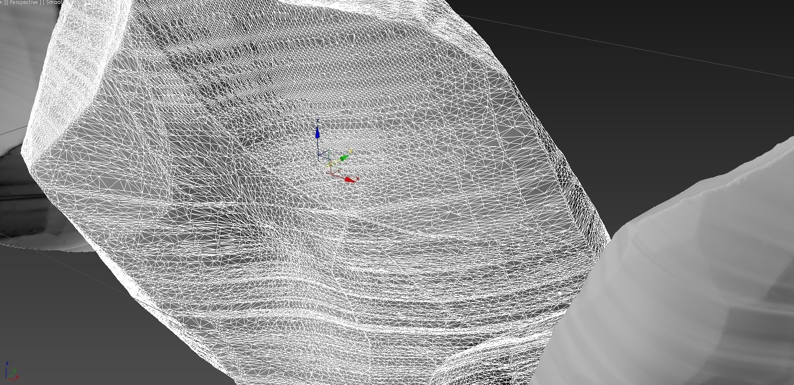 Obsidian rocks HD pack 2 - 16 pieces 3D model_7