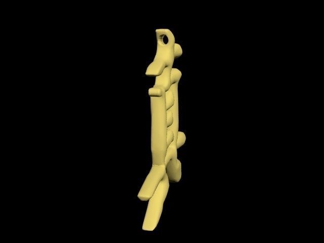 chinese luck charm - truth symbol 3D print model_28