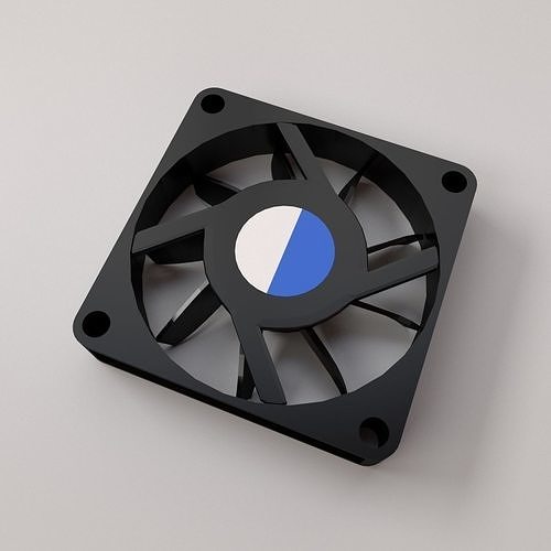 Cooler Fan 3D model