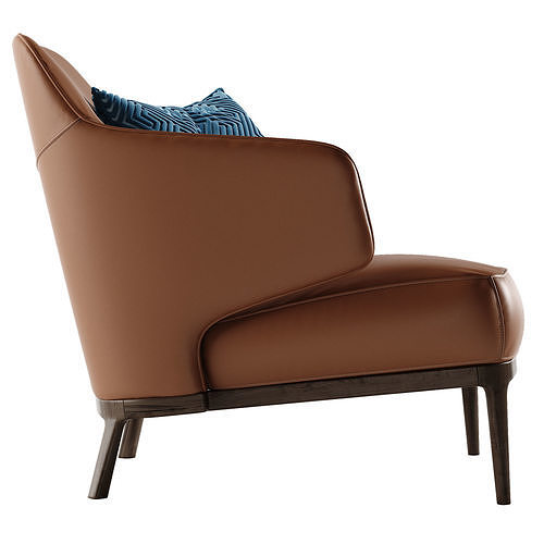 Frigerio Salotti Amanda armchair 3D model 5
