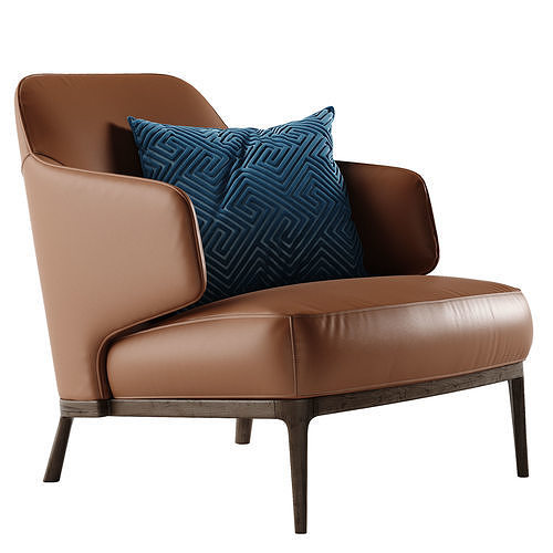 Frigerio Salotti Amanda armchair 3D model 2