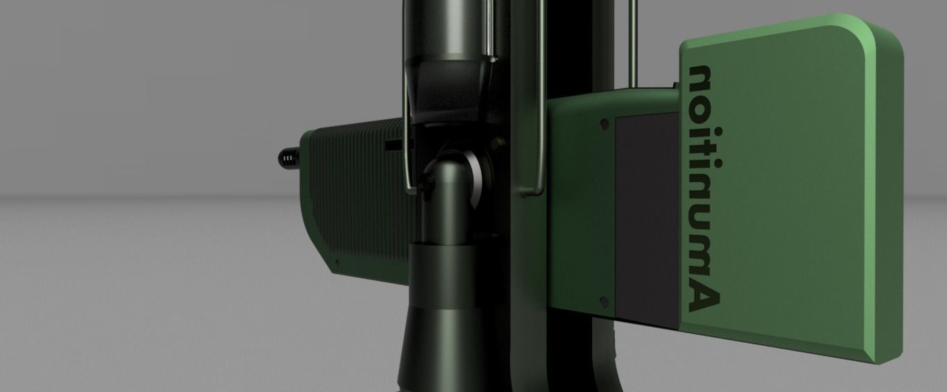Sentry machine gun 2  3D model_6