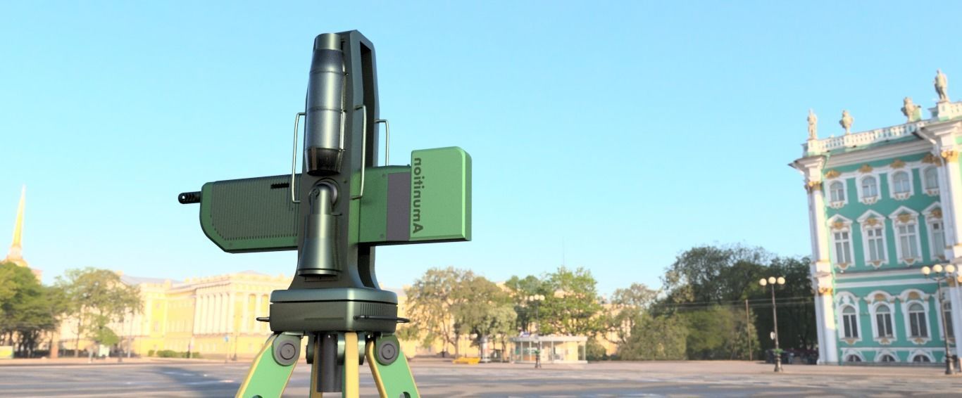 Sentry machine gun 2  3D model_4