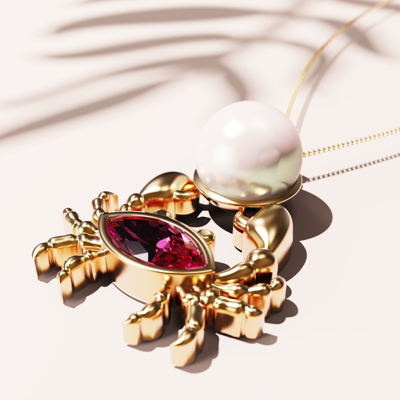 nacklace champagne glass with necklace Free 3D print model_1