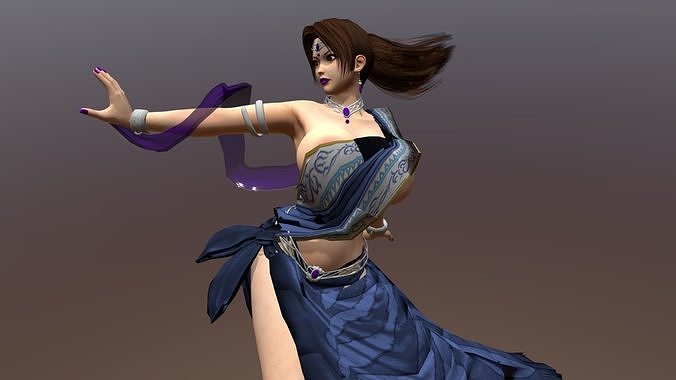 Frost Sorceress Tabletop  Figurine Pinup 3D print model