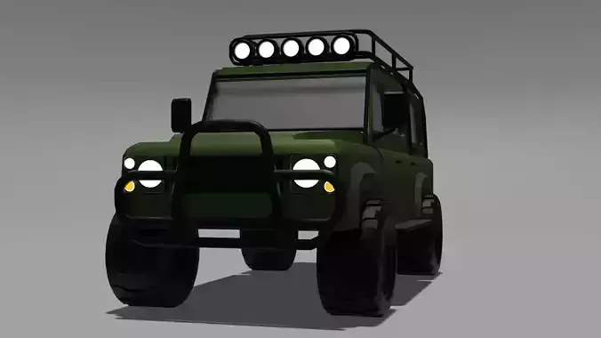 Land Rover Defender 3D model