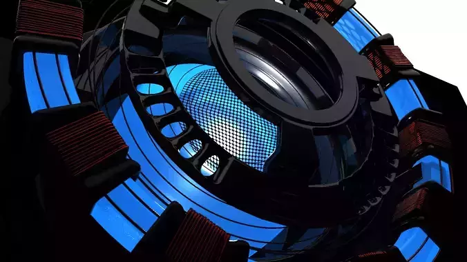Tony Stark Heart IronMan Arc Reactor  3D print model