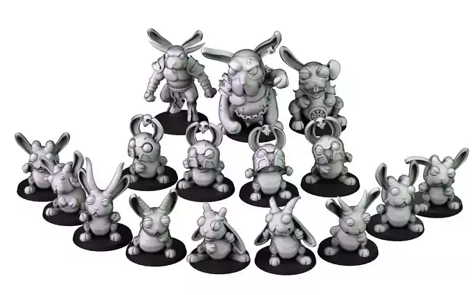 Demonic Rabbits team 3D print model