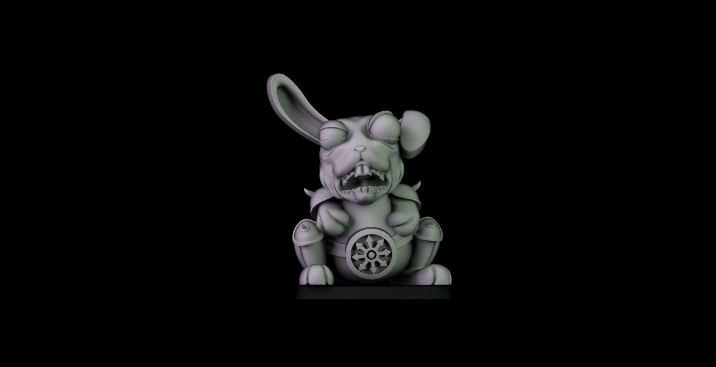 Demonic Rabbits team 3D print model_2
