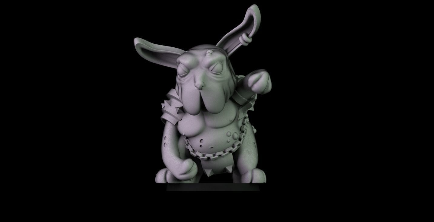Demonic Rabbits team 3D print model_4