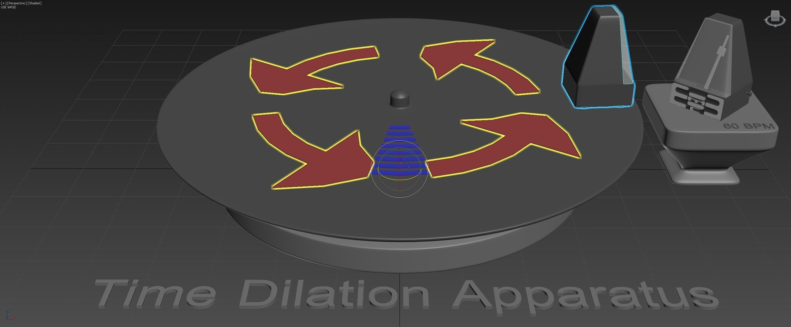 Time Dilation Apparatus - Space-Time Bender 3D model_12