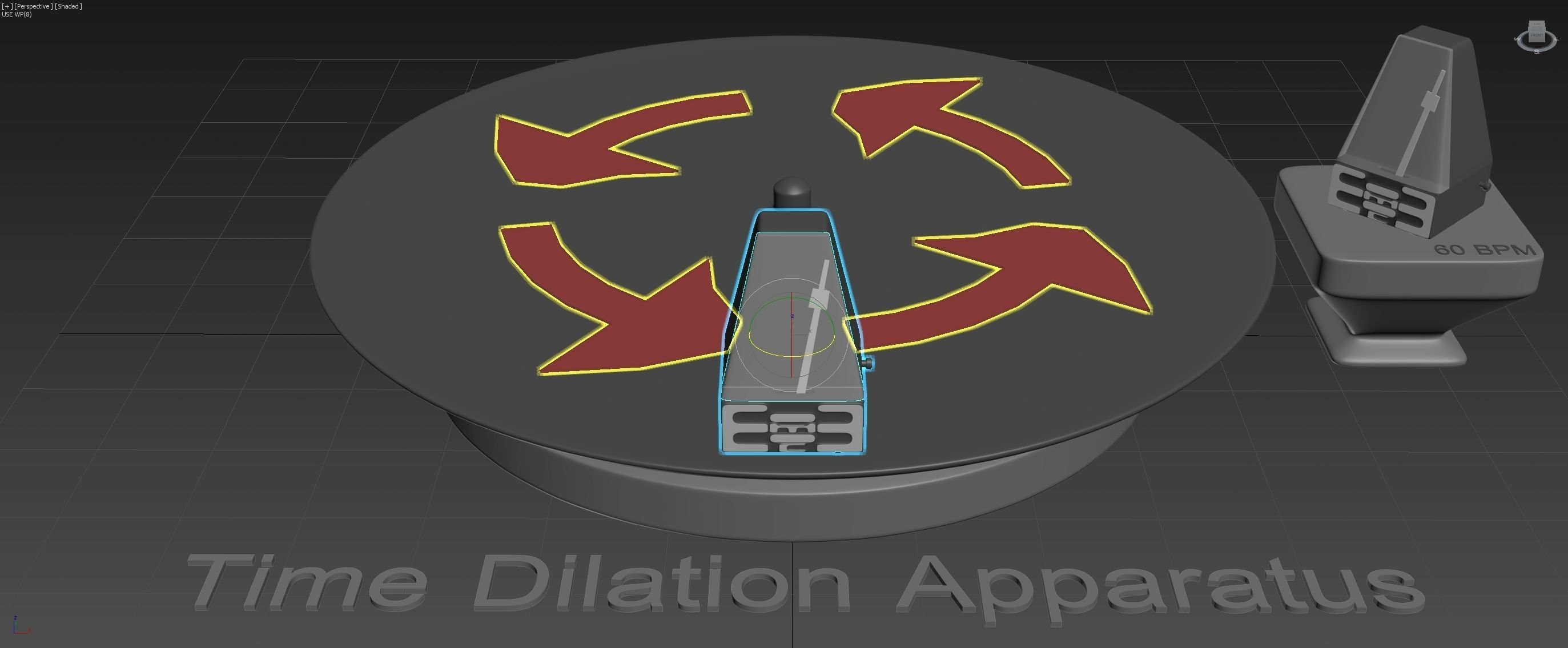 Time Dilation Apparatus - Space-Time Bender 3D model_16