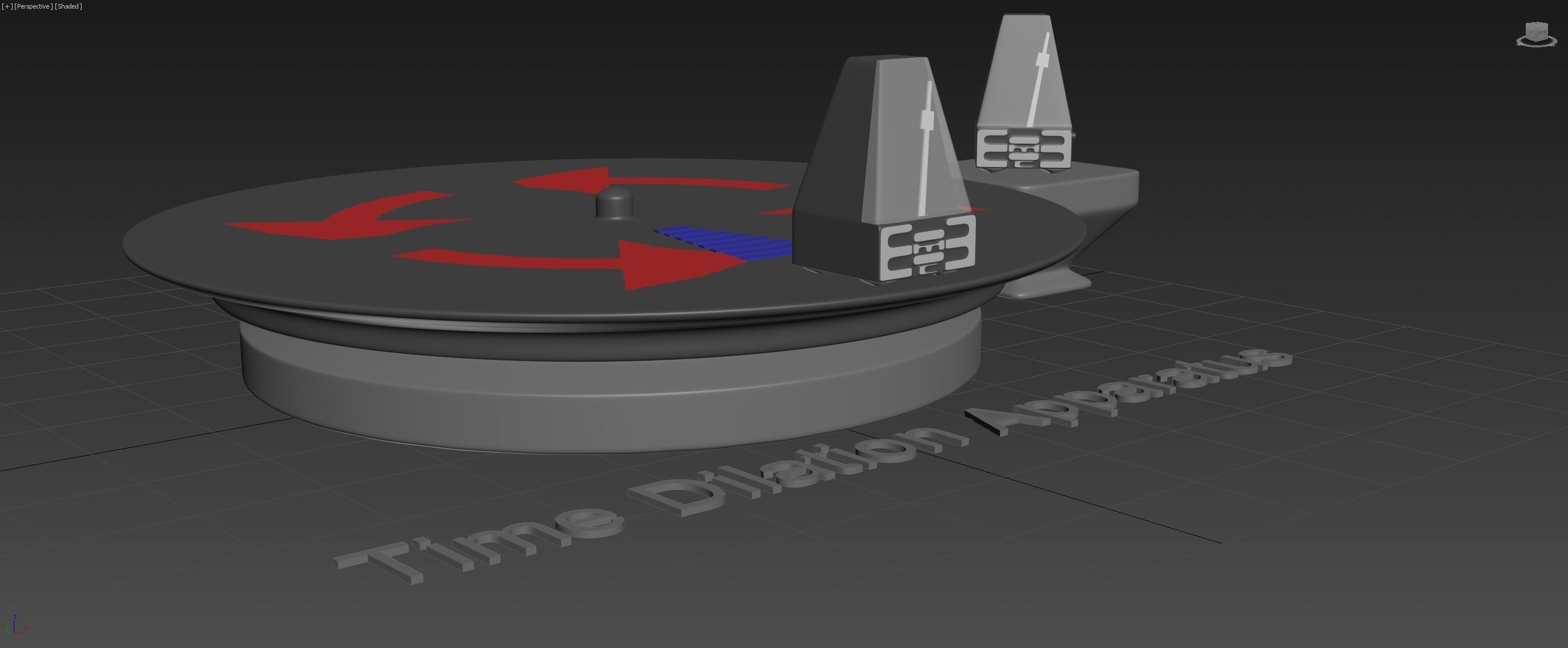 Time Dilation Apparatus - Space-Time Bender 3D model_1