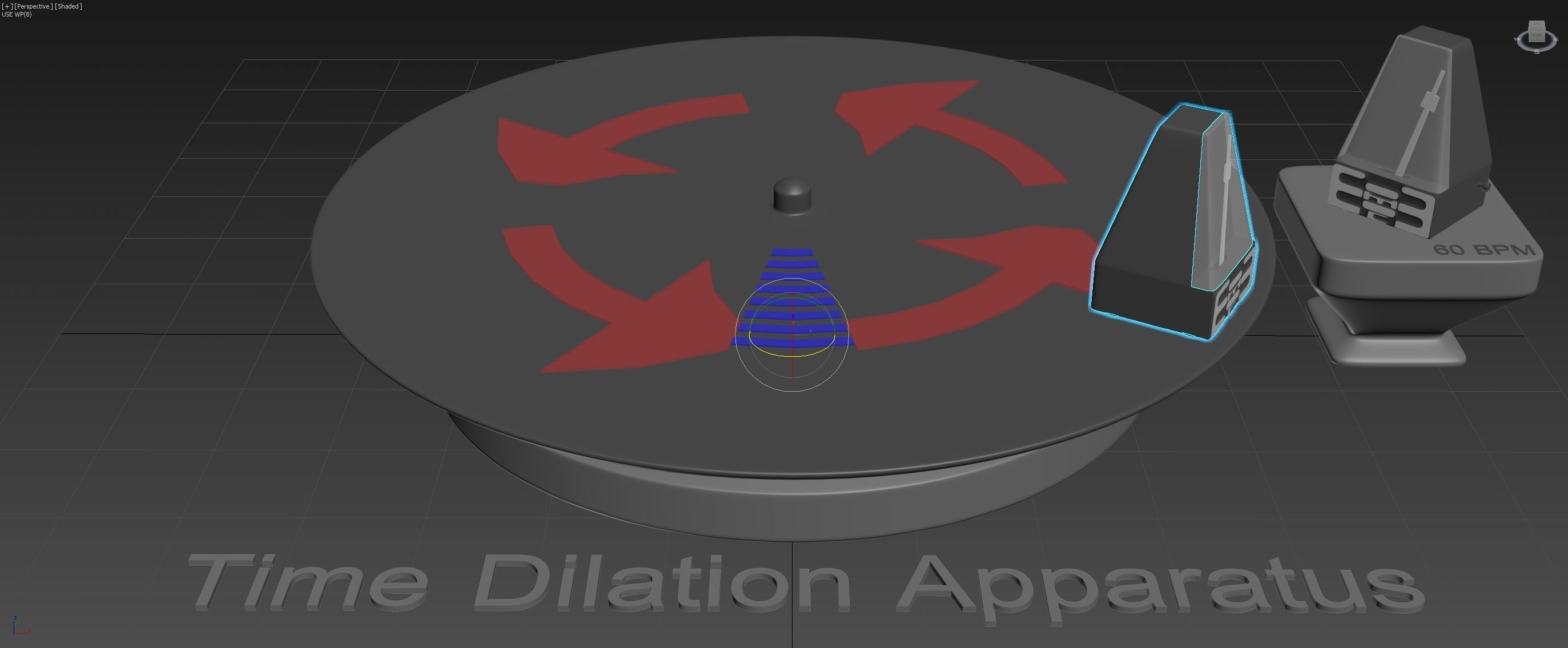 Time Dilation Apparatus - Space-Time Bender 3D model_10