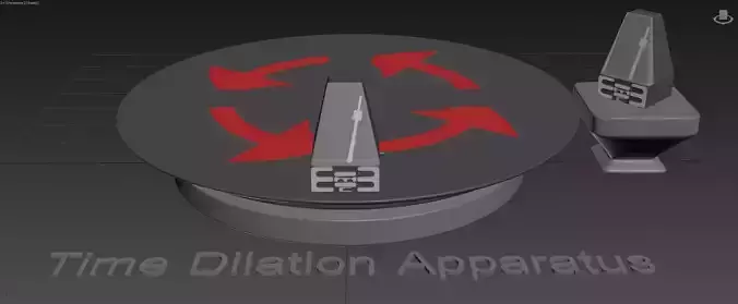 Time Dilation Apparatus - Space-Time Bender 3D model