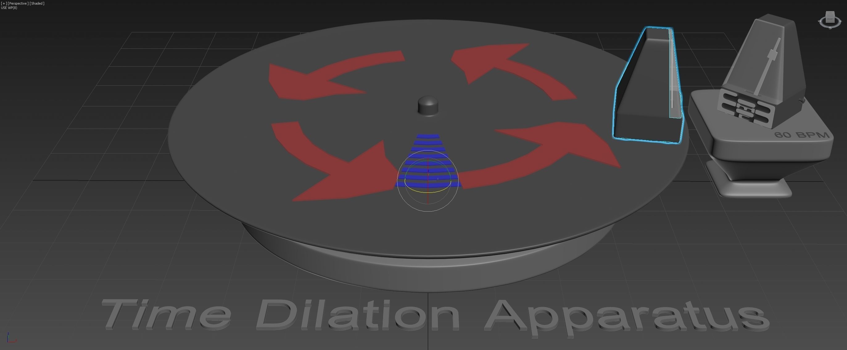 Time Dilation Apparatus - Space-Time Bender 3D model_11