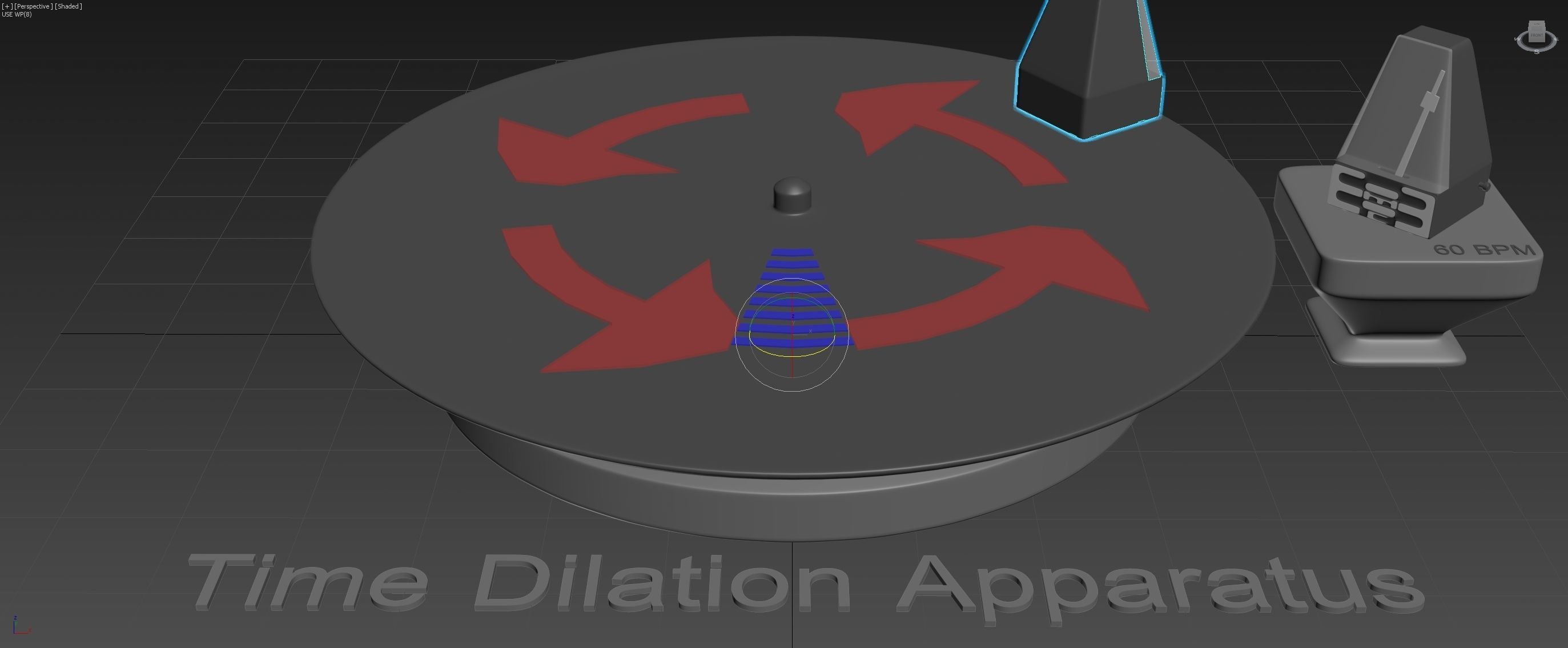 Time Dilation Apparatus - Space-Time Bender 3D model_14