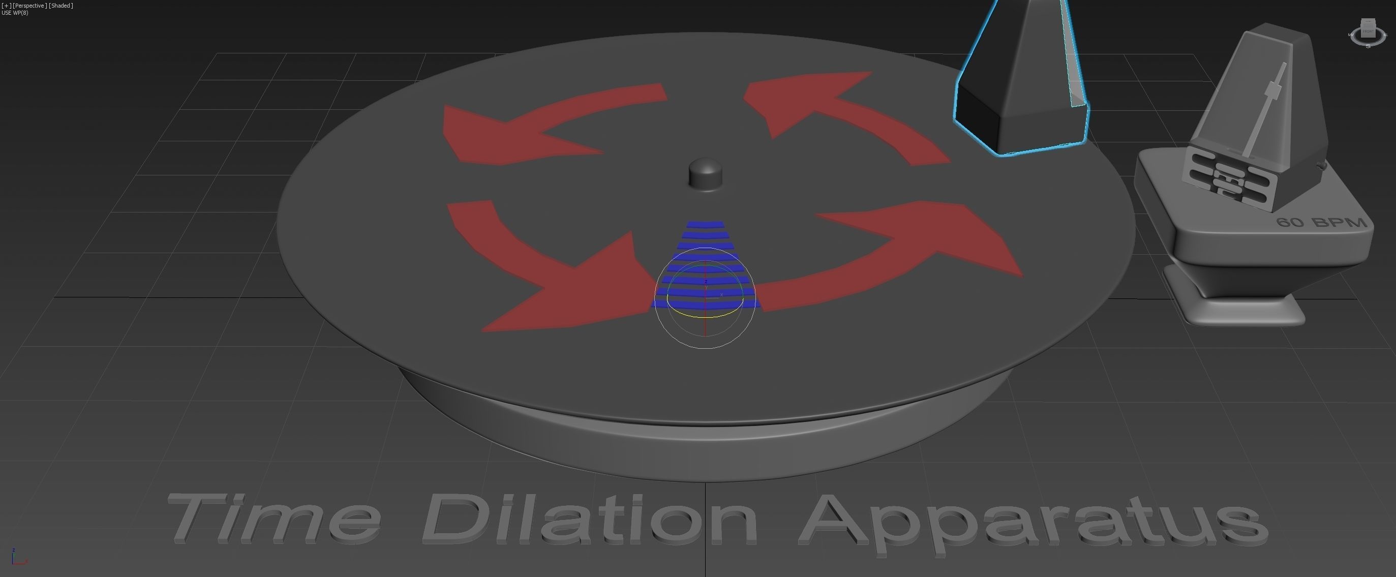 Time Dilation Apparatus - Space-Time Bender 3D model_13