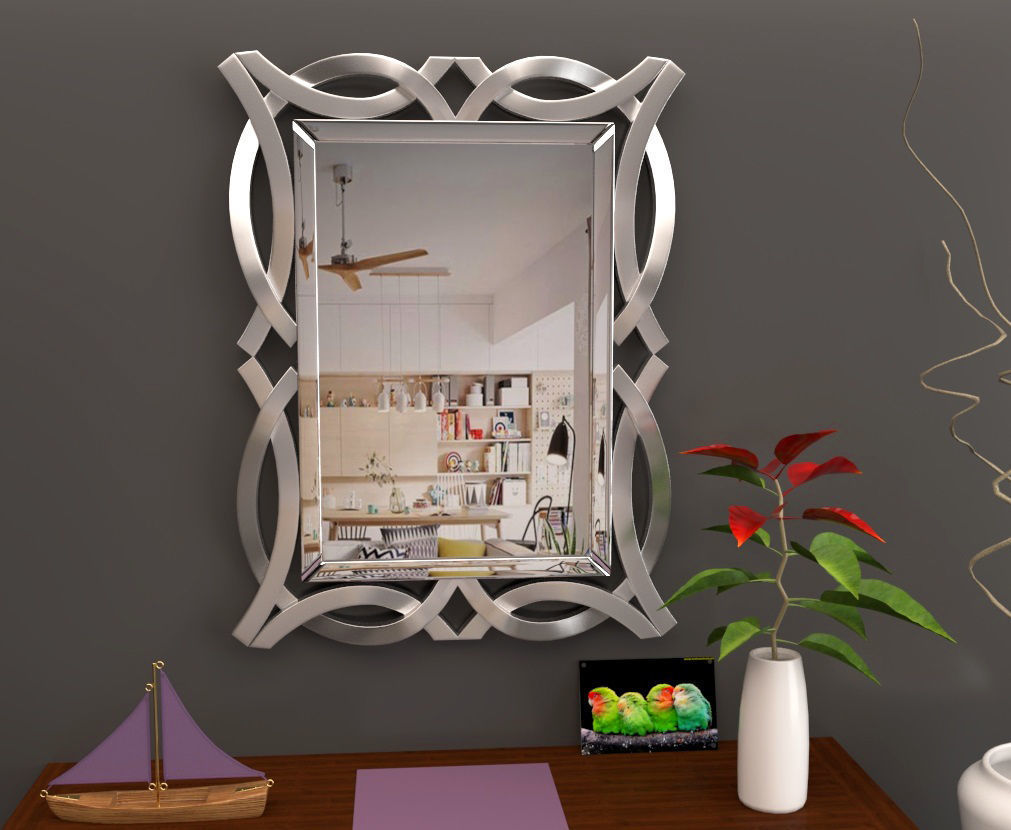 Mirror package 01 Low-poly 3D model_9