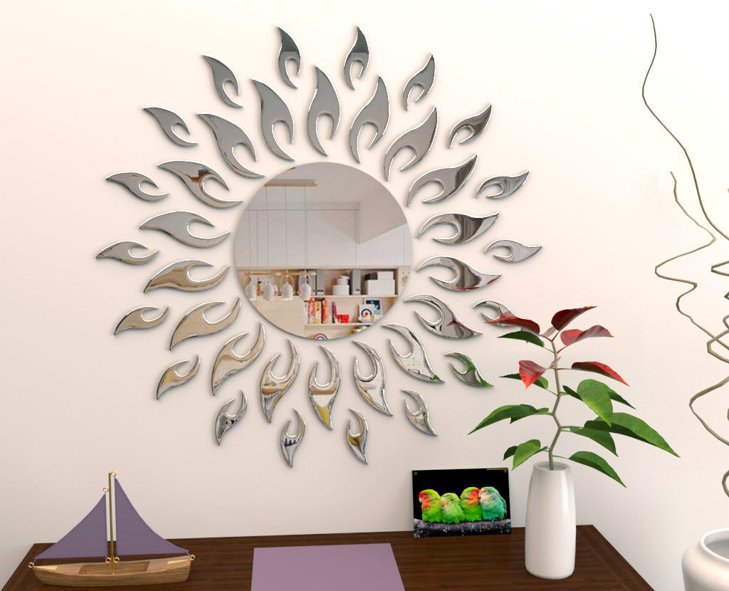 Mirror package 01 Low-poly 3D model_19