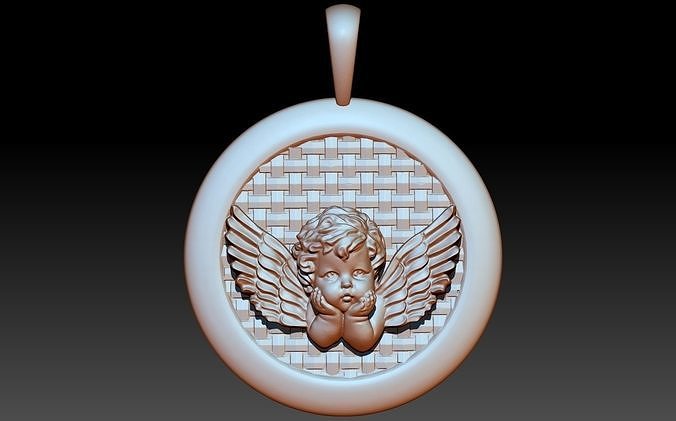 angel baby 3D print model