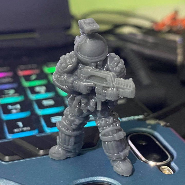 HUMAN SPACE GUARD XB FL 0W G 3D print model_2
