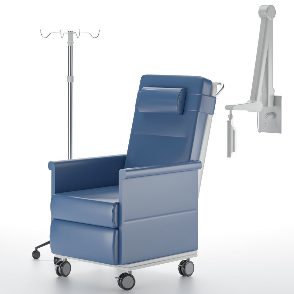 Medical Chair 3D Model 3D model_2