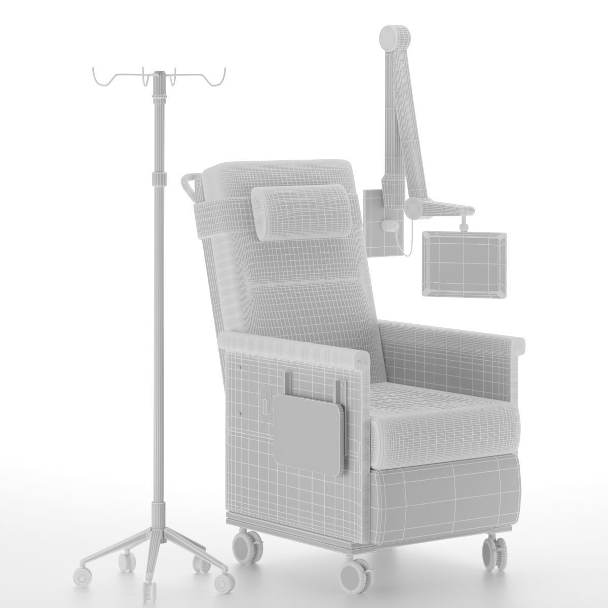 Medical Chair 3D Model 3D model_6