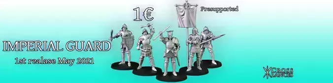 Imperial Guard  3D print model