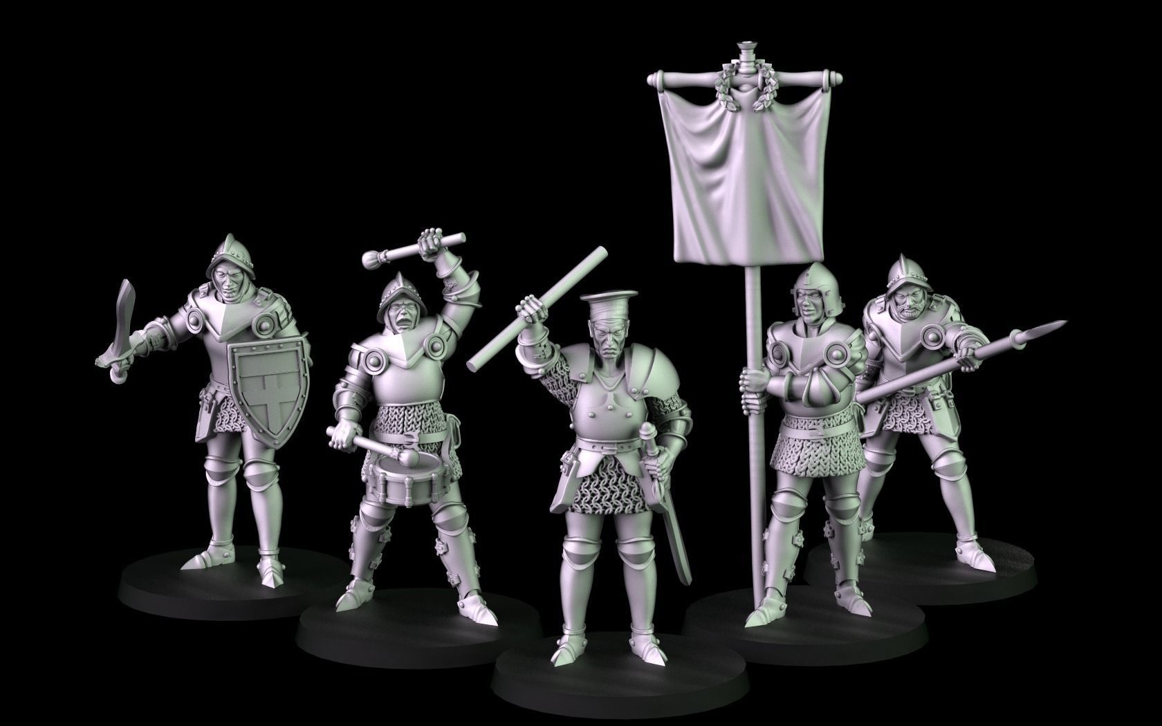 Imperial Guard  3D print model_2