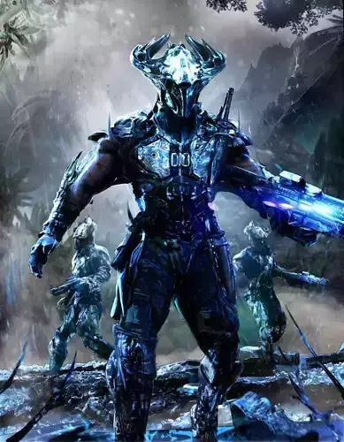 Forrest Armor military future 3D model