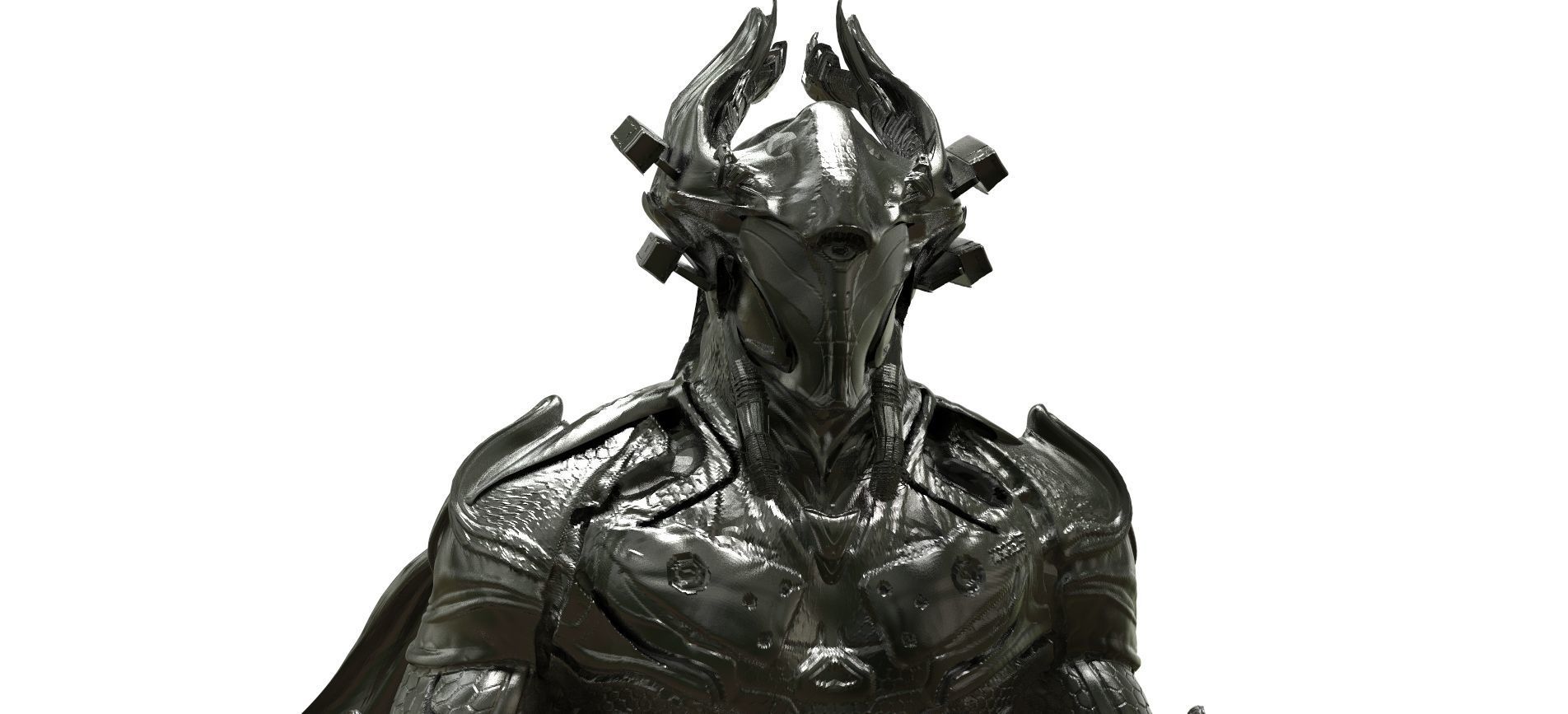 Forrest Armor military future 3D model_2