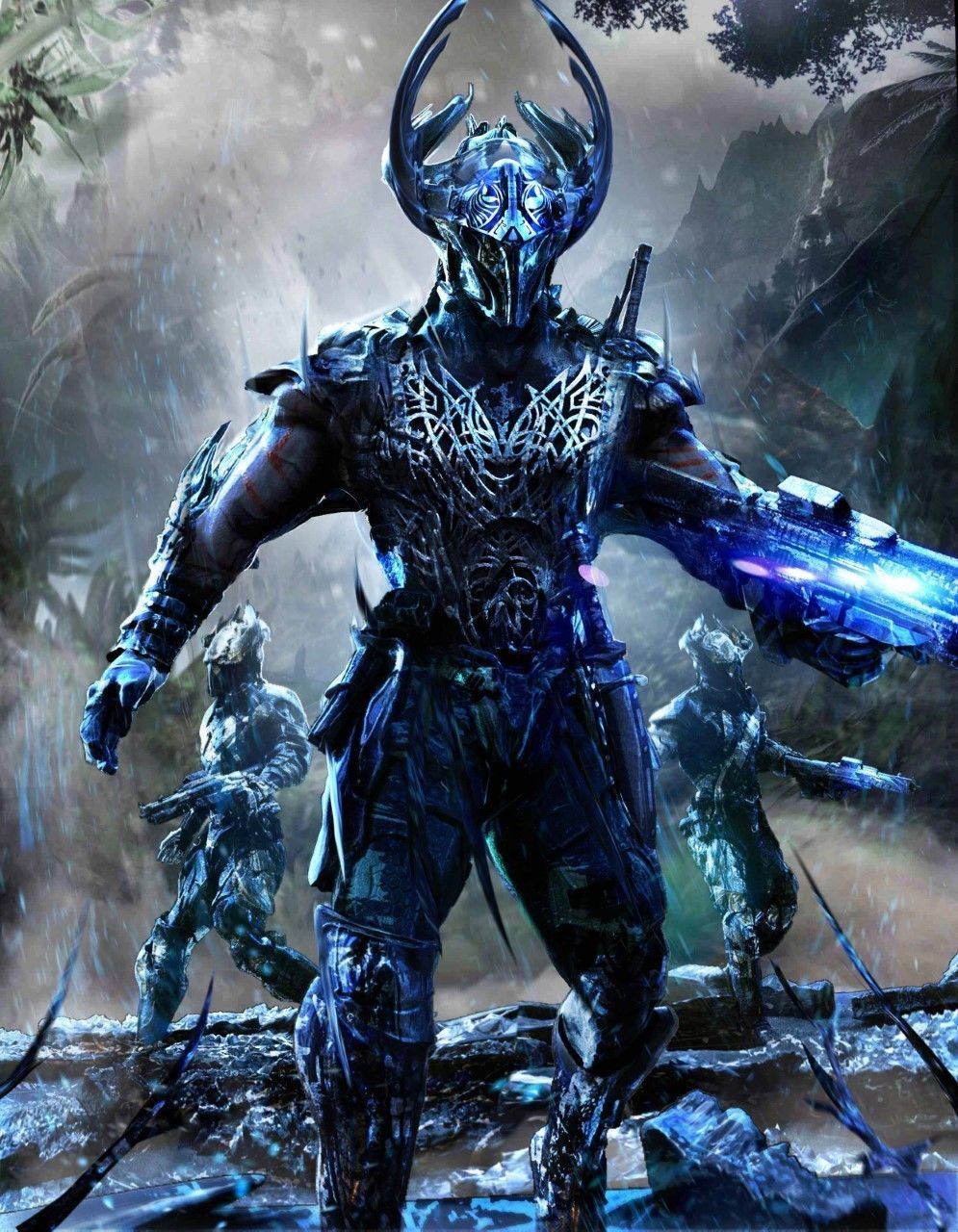 Forrest Armor military future 3D model_3