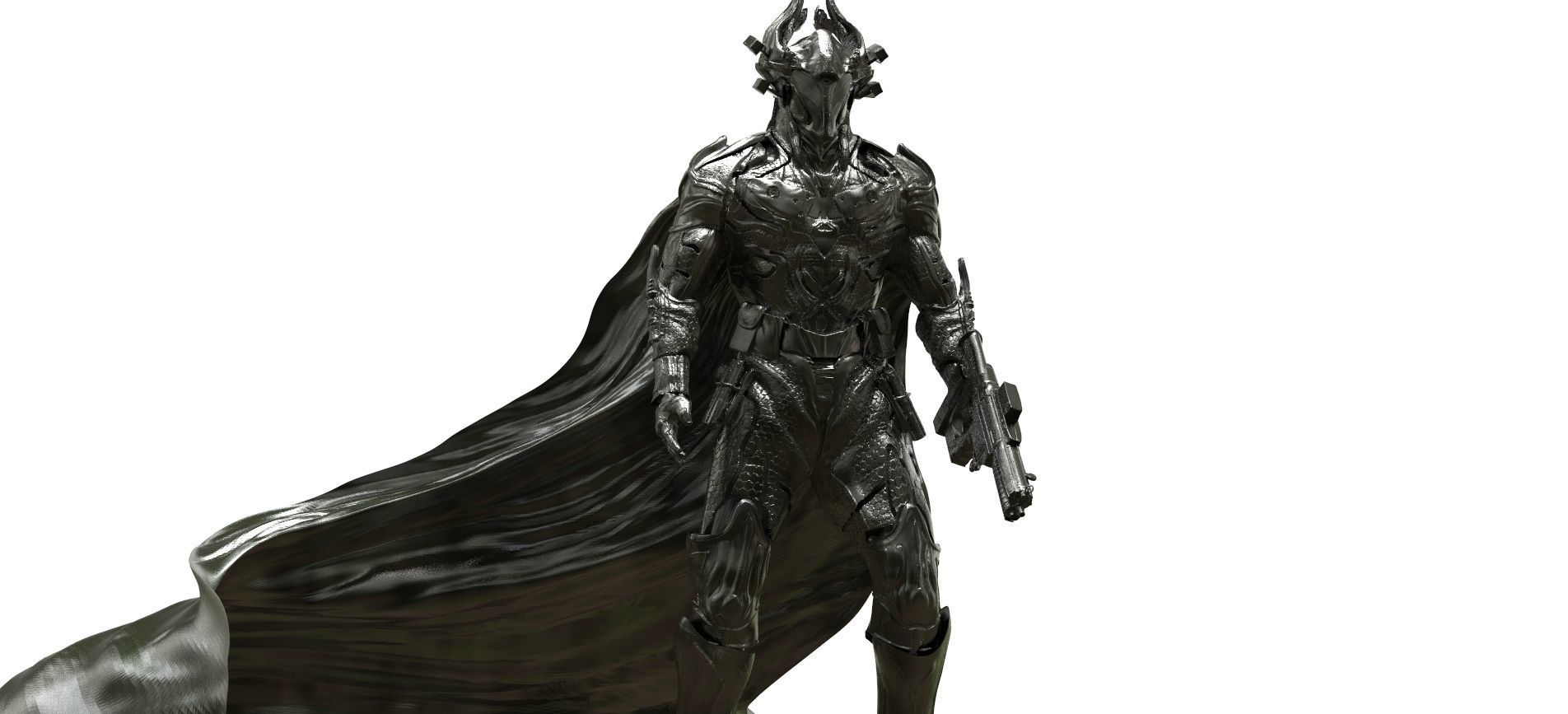 Forrest Armor military future 3D model_1