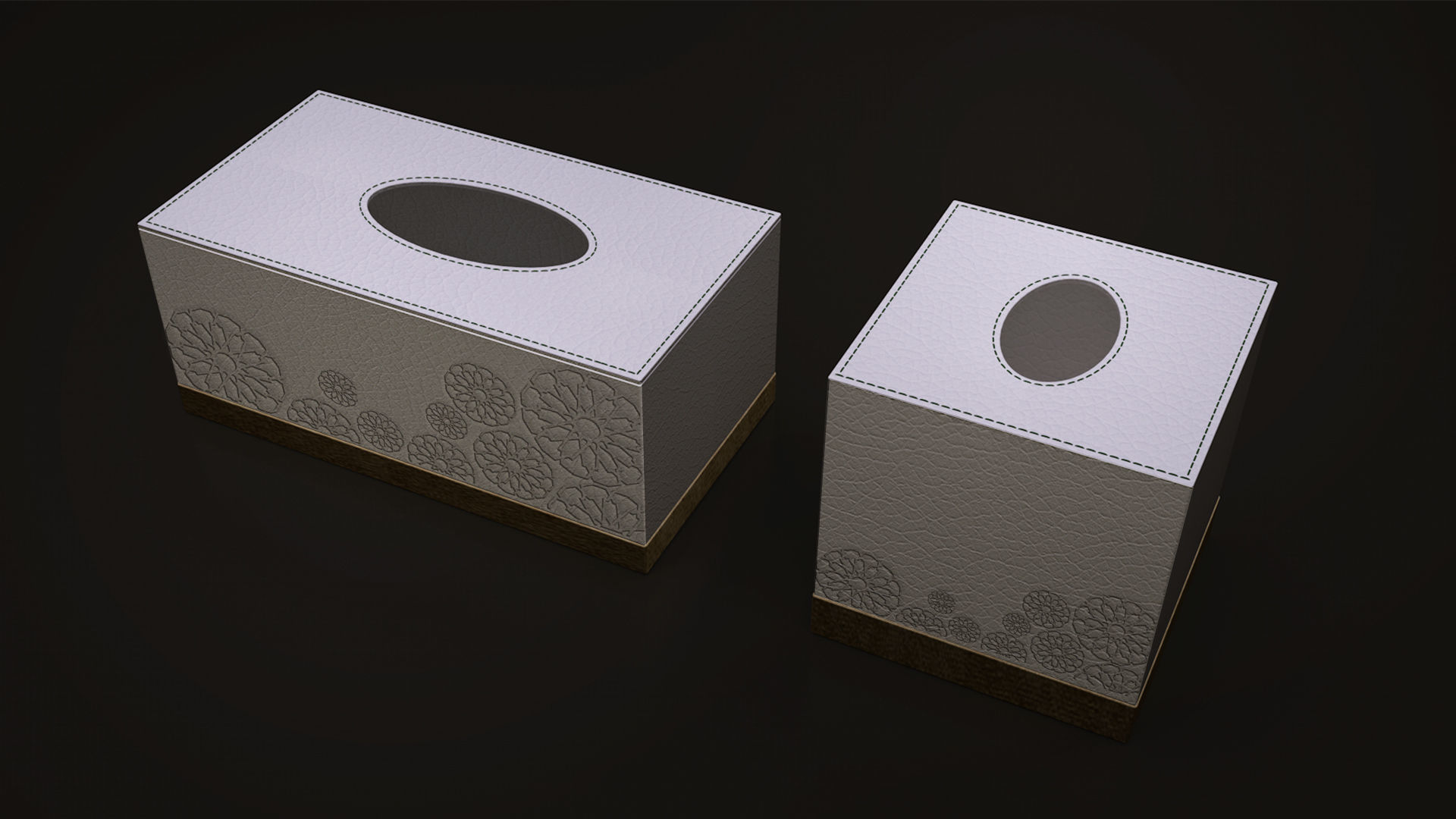 3D VIP Desk Organiser  3D model_7