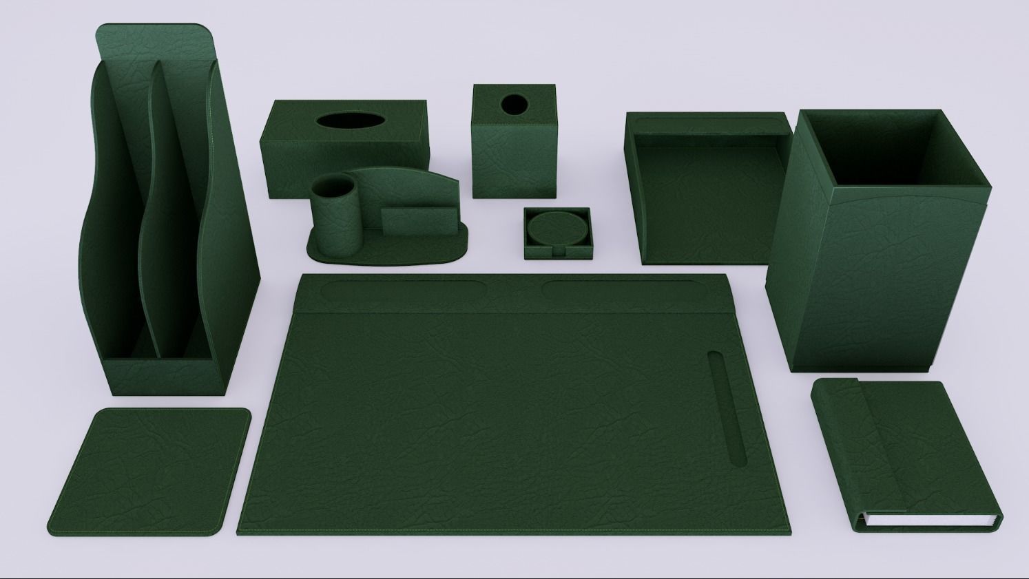 3D VIP Desk Organiser  3D model_5