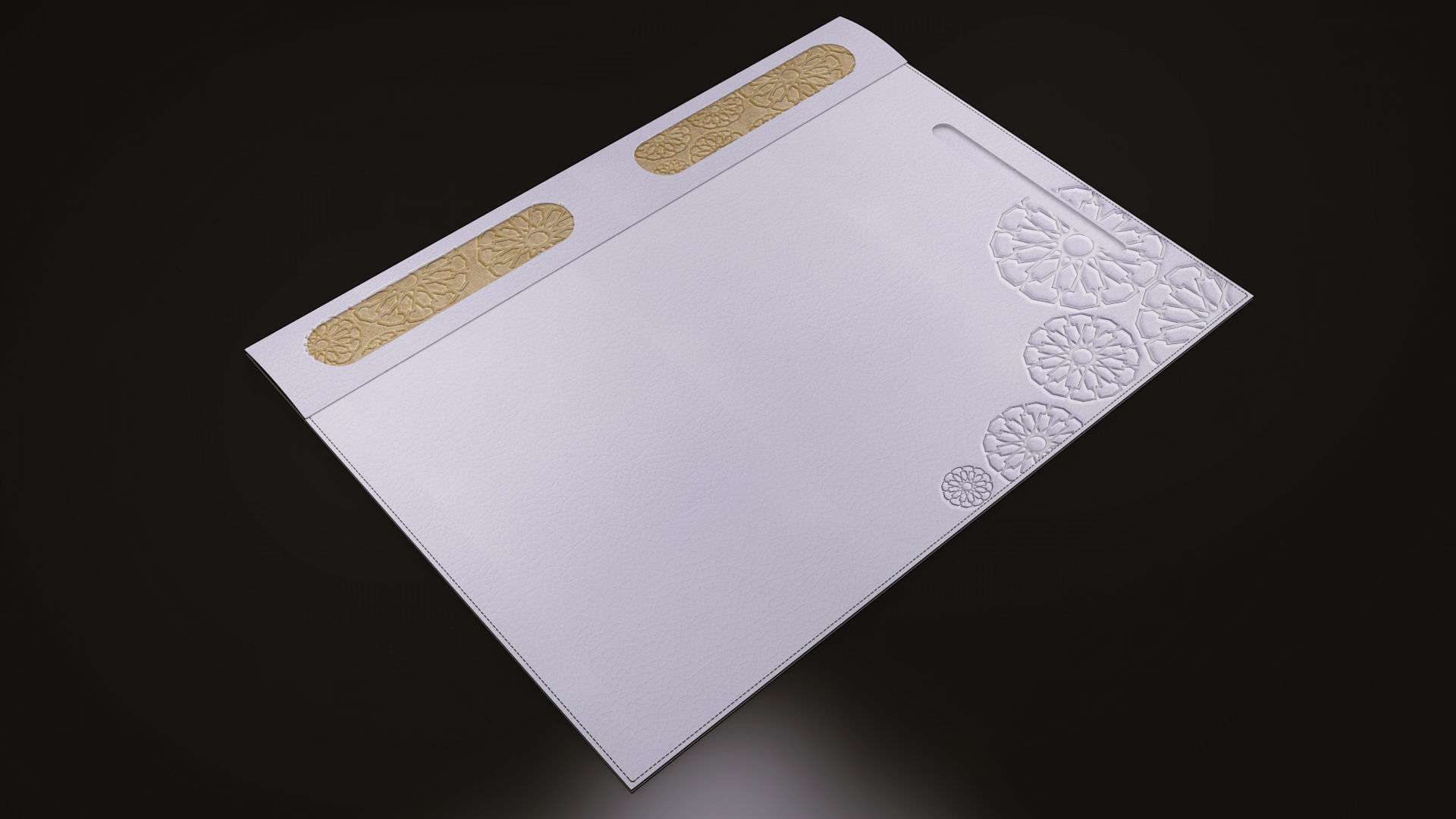 3D VIP Desk Organiser  3D model_9