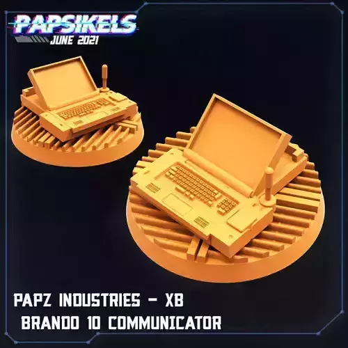 PAPZ INDUSTRIES XB BRANDO 10 COMMUNICATOR 3D print model