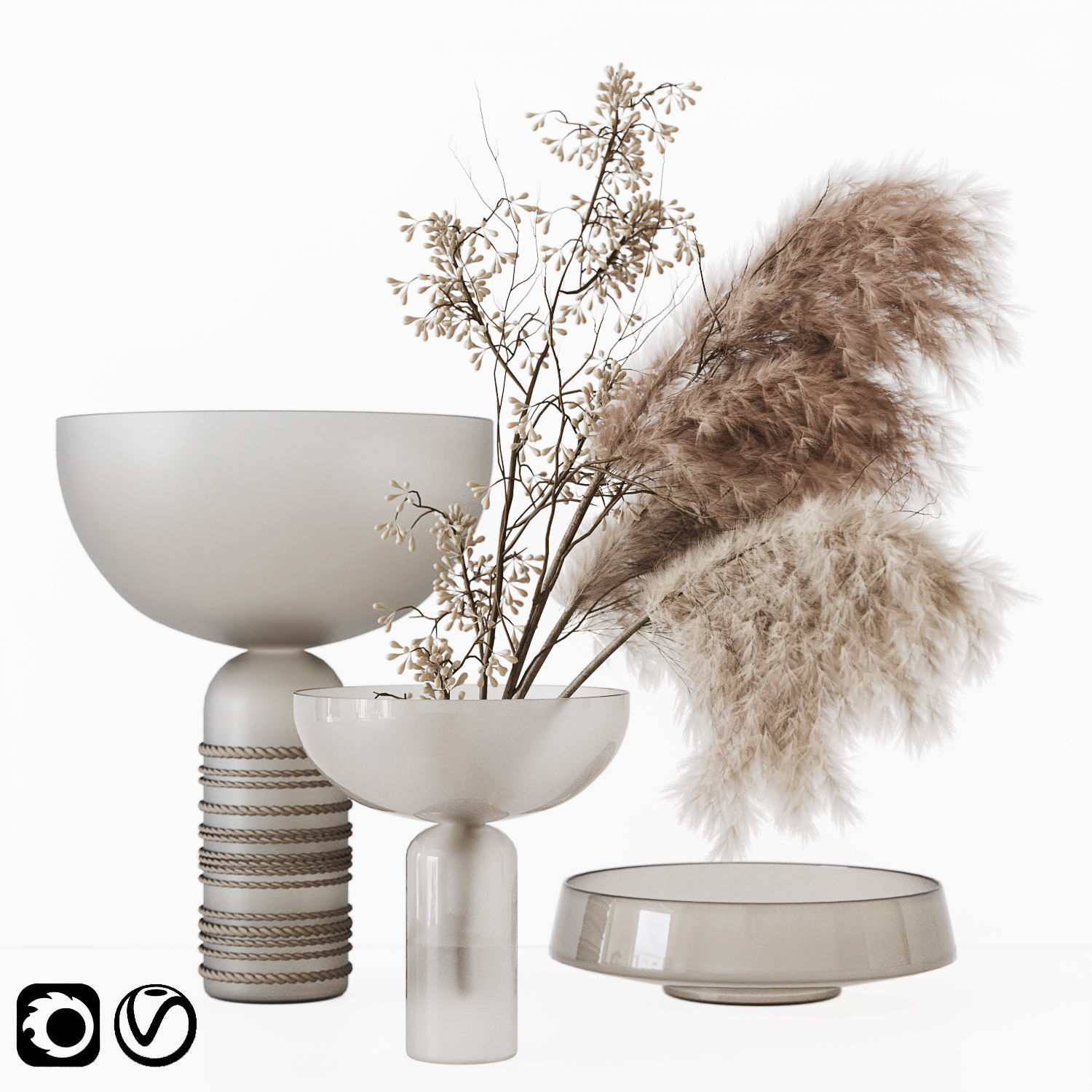 Bouguet 06 3D model_8