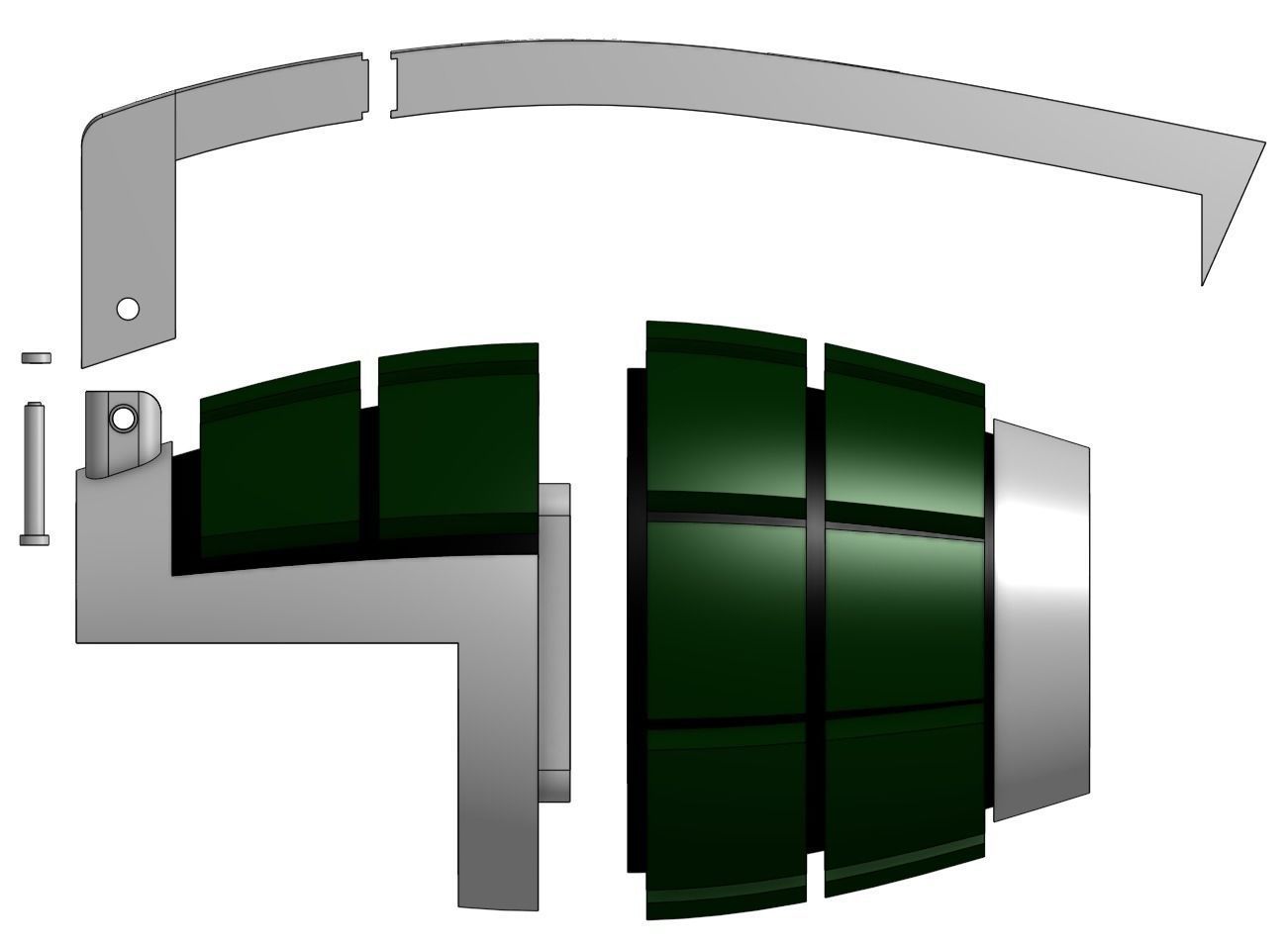 Bakugos Grenadier Bracers from My Hero Acadamia 3D print model_6