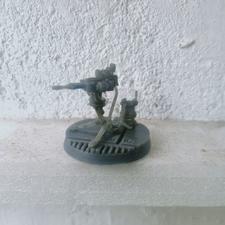 PAPZ INDUSTRIES XB DALOY 6 - 7 SENTRY GUNS 3D print model_2