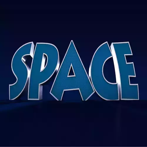 3D Title word space - space
