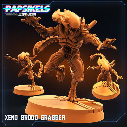  XENO BROOD GRABBER 3D print model