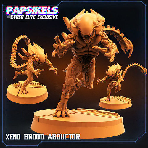 XENO BROOD ABDUCTOR 3D print model