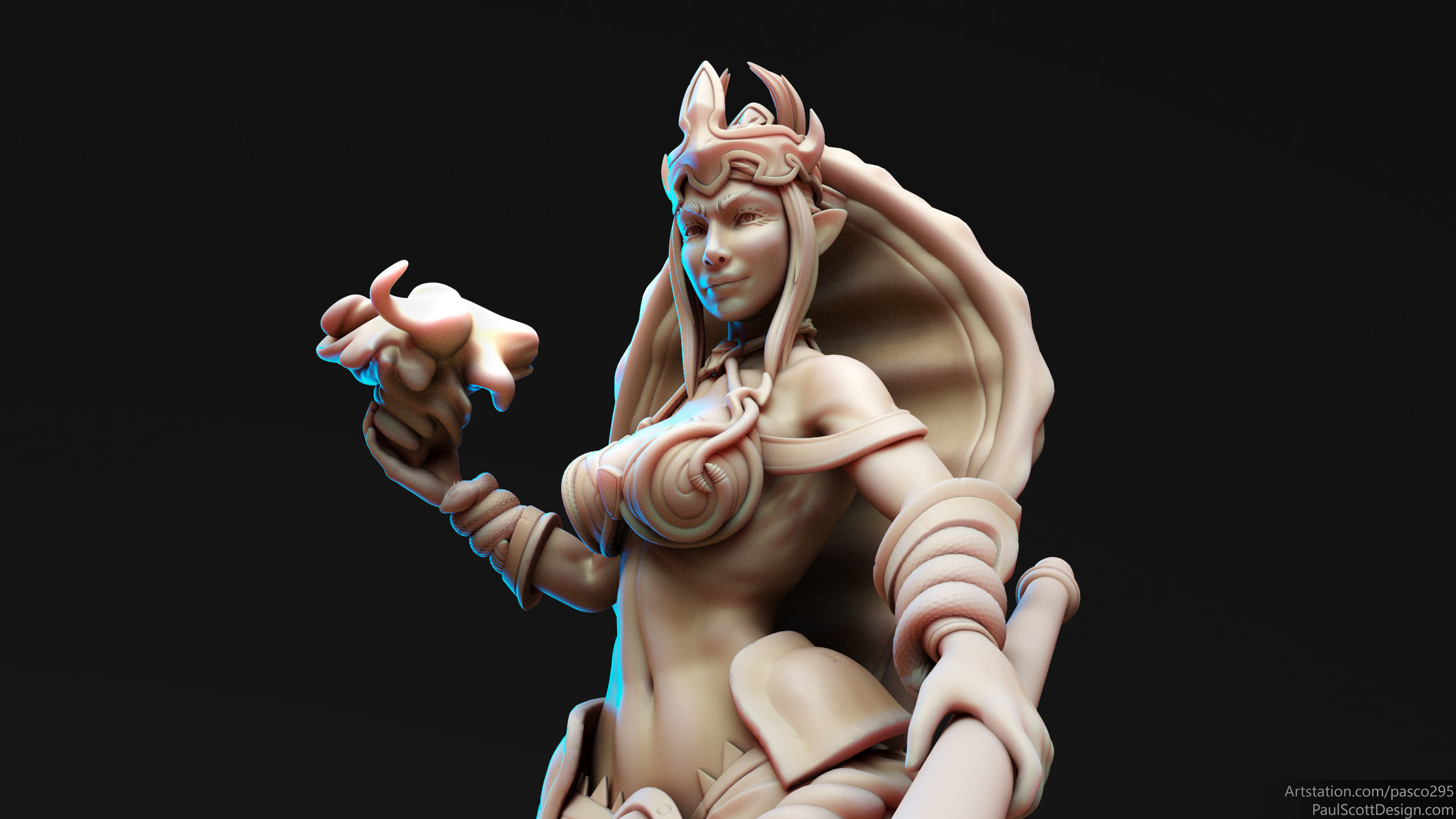 Mystic Medusa Bundle - 3D Printable 3D print model_10